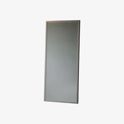 Sofa.com Orwell Floor Mirror with Silver Frame - sofa.com