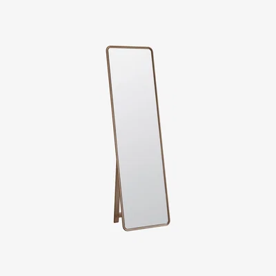 Sofa.com Blyton Floor Mirror with Light Wood Frame - sofa.com