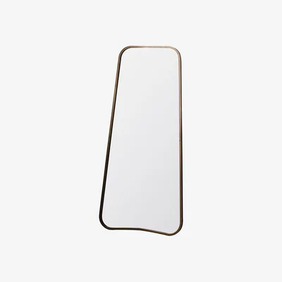 Sofa.com Fleming Floor Mirror with Gold Frame - sofa.com