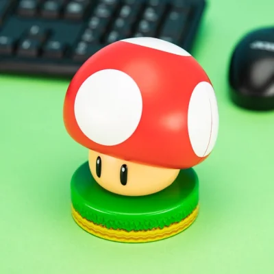 Dunelm Super Mario Mushroom Icon Night Light