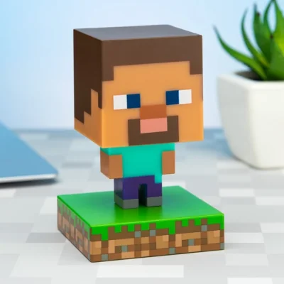Dunelm Minecraft Steve Icon Night Light