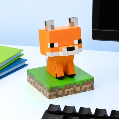 Dunelm Minecraft Fox Icon Night Light