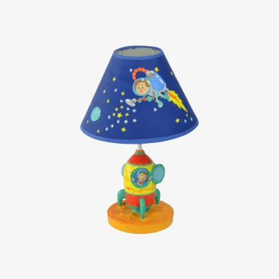 The Range Kids Outer Space Table Lamp for Children's Room - Blue