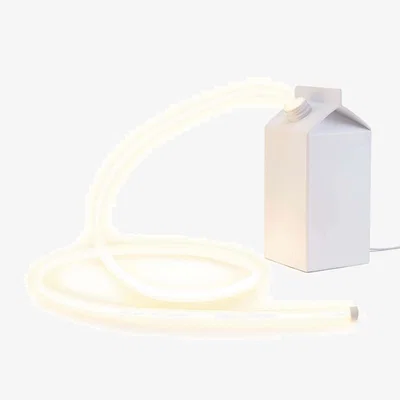Amara Milk Glow LED Resin Lamp