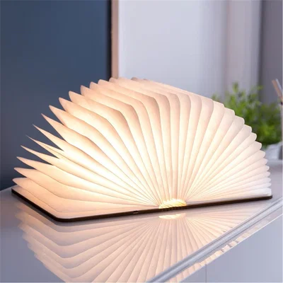 Amara Smart Book Light - Walnut