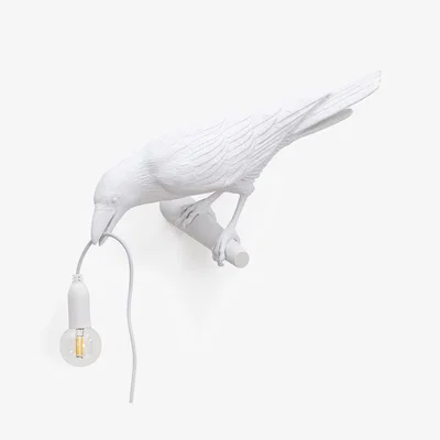 Amara Marcantonio Bird Lamp - Looking