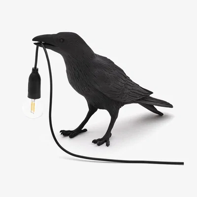 Amara Marcantonio Bird Lamp - Waiting