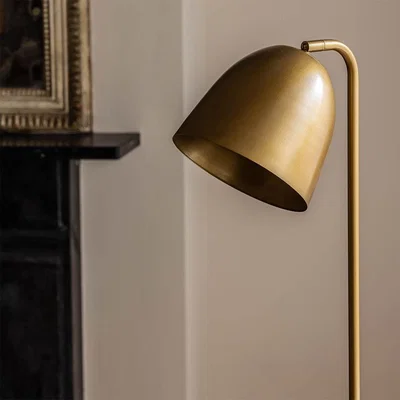 Atkin & Thyme Elsa Marble Floor Lamp