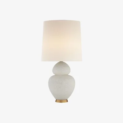 Andrew Martin Michelena Table Lamp White, Table Lamp, Chalk White - Andrew Martin