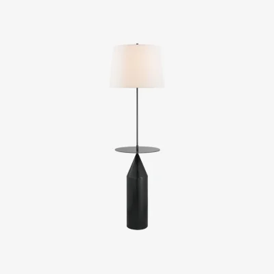 Andrew Martin Zephyr Floor Lamp, Floor Lamp, Black/Iron - Andrew Martin