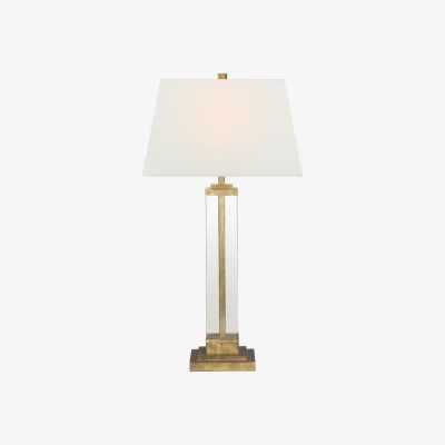 Andrew Martin Wright Table Lamp, Table Lamp, Gilded Iron - Andrew Martin