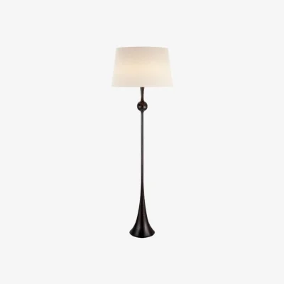 Andrew Martin Dover Floor Lamp Iron, Floor Lamp, Aged Iron - Andrew Martin