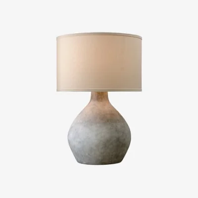 Andrew Martin Zen Table Lamp, Light, Grey - Andrew Martin