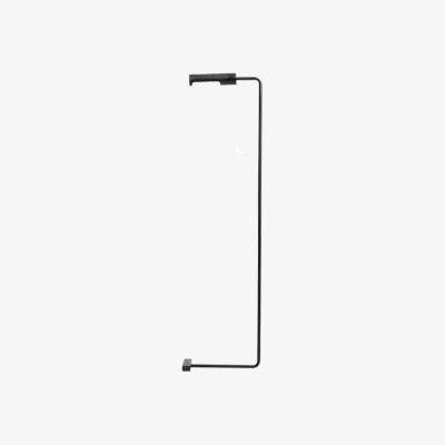 Andrew Martin Forma Floor Lamp, Nickel, Light, Burnished Nickel - Andrew Martin
