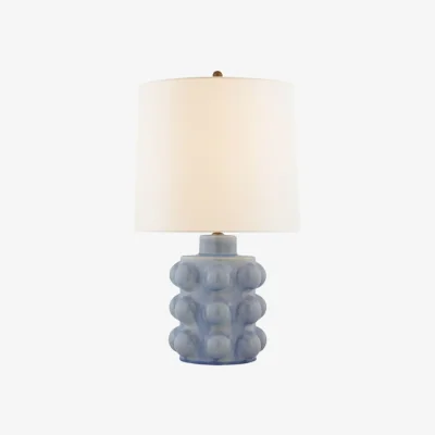 Andrew Martin Vedra Table Lamp Polar Blue Crackle, Table Lamp - Andrew Martin