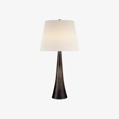 Andrew Martin Dover Table Lamp Iron, Table Lamp, Aged Iron - Andrew Martin