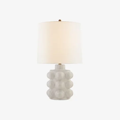 Andrew Martin Vedra Table Lamp Bone, Table Lamp, Bone Craquelure - Andrew Martin