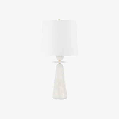 Andrew Martin Montgomery Table Lamp, Table Lamp, White - Andrew Martin