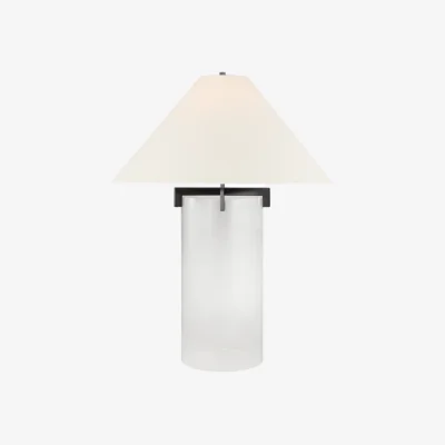 Andrew Martin Brooks Table Lamp Iron, Table Lamp, Crystal and Aged Iron - Andrew Martin