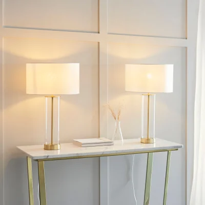 Arighi Bianchi Saga Set of 2 Touch Table Lamps