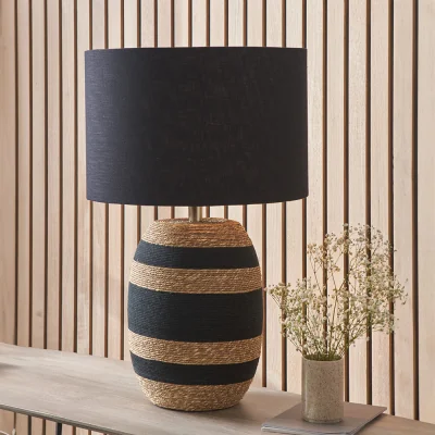 Arighi Bianchi Seagrass Table Lamp