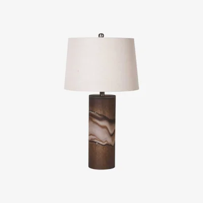 Barker and Stonehouse Hand Blown Brown Glass Table Lamp | Barker & Stonehouse
