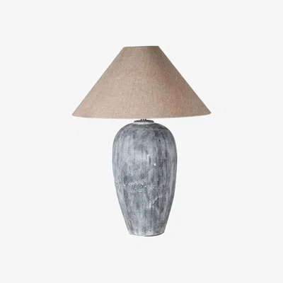 Barker and Stonehouse Washed Blue Table Lamp Metal | Barker & Stonehouse