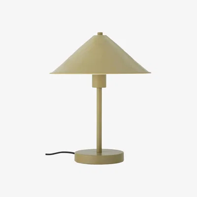 Barker and Stonehouse RETRO CONE SHAPED TABLE LAMP, Green Metal | Barker & Stonehouse