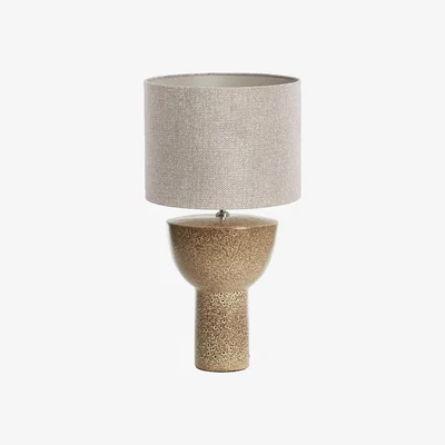 Barker and Stonehouse Mottled Ceramic Table Lamp | Barker & Stonehouse