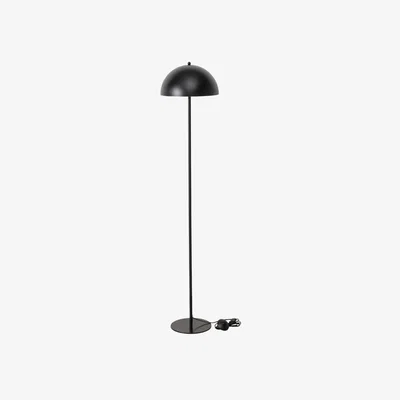 Barker and Stonehouse Black Half Circle Floor Lamp, Round Metal | Barker & Stonehouse