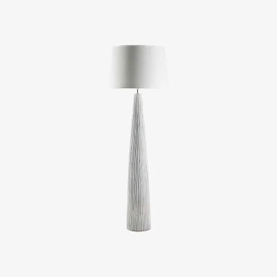 Barker and Stonehouse White Wash Driftwood Floor Lamp Ceramic | Barker & Stonehouse