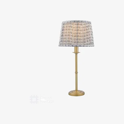 Barker and Stonehouse Marble Hill Brass Table Lamp | Barker & Stonehouse