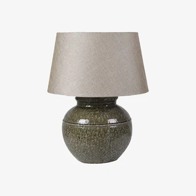 Barker and Stonehouse Moss Ceramic Table Lamp | Barker & Stonehouse