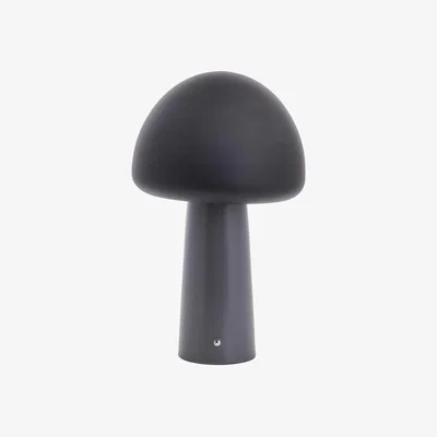 Barker and Stonehouse Dark Grey Mushroom LED Lamp Metal | Barker & Stonehouse