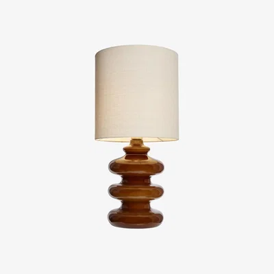 BHS.com Annabelle Wobble Table Lamp, Cognac