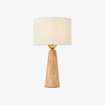 BHS.com Corin Alabaster Base Table Lamp, Ivory