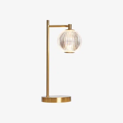 BHS.com Rimi LED Table Lamp, Satin Brass
