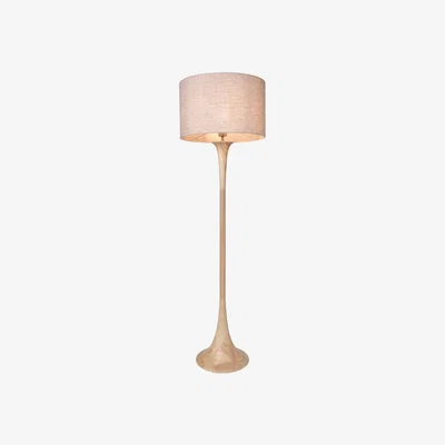 BHS.com Lea Wooden Floor Lamp, Natural
