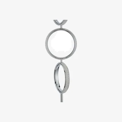 BHS.com Lena Ring LED Floor Lamp, Chrome