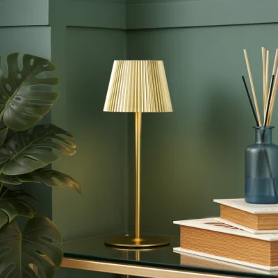 BHS.com Esther Rechargeable Table Lamp, Gold