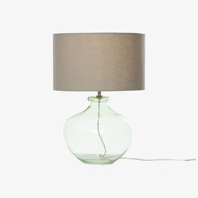 BHS.com Hannah Glass Table Lamp, Natural