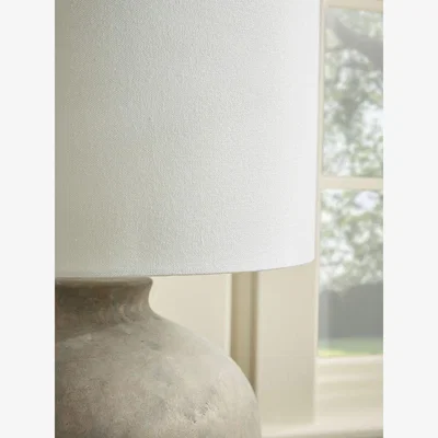 Cox and Cox Aged Ceramic Table Lamp