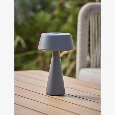 Cox and Cox Aldan Outdoor Table Lamp - Black