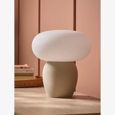 Cox and Cox Stacked Pebble Table Lamp