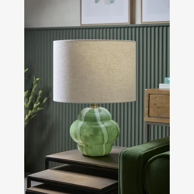 Cox and Cox Bubble Stripe Table Lamp