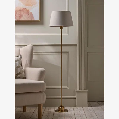 Cox and Cox Seren Rechargeable Floor Lamp -  Pearl Grey