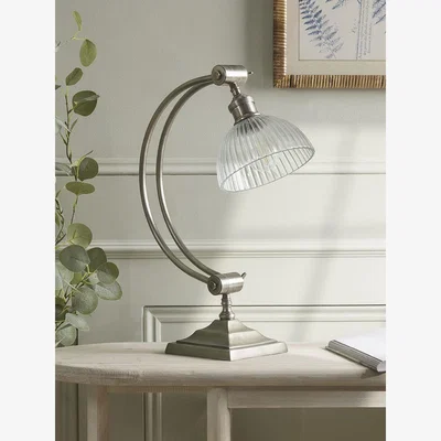 Cox and Cox Ribbed Dome Office Lamp
