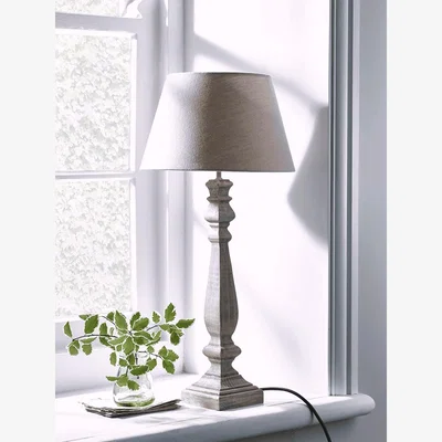 Cox and Cox Carved Table Lamp
