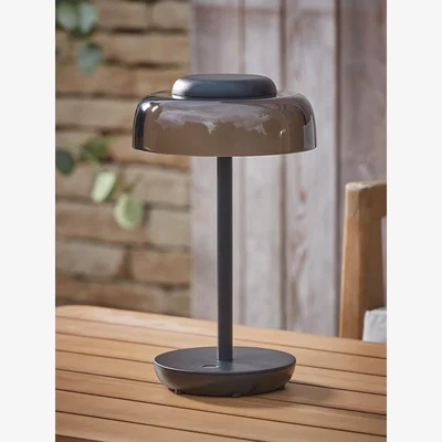 Cox and Cox Rechargeable Outdoor Table Lamp
