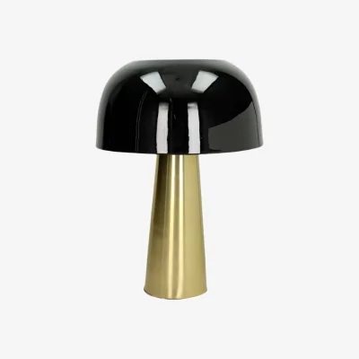 Casa by JJ Mid-Century Brass Elegance Lamp